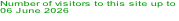 Number of visitors to this site up to  06 June 2026